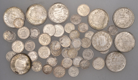 Miscellaneous, BOLIVIA, Republic, Half-Boliviano or 50 Centavos (9), 1893, 1894 (4), 1895 (3), 1897, all Potosi (KM...