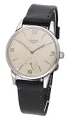 Longines. A stainless steel wristwatch, Ref. 8888, circa 1962.
Movement: cal. 30L, manual winding, 17 jewels, no....