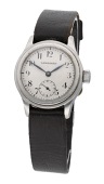 Longines. A stainless steel wristwatch, ‘Tre Tacche’, circa 1935.
Movement: cal. 10.68Z, manual winding, 15...