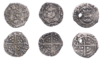 Henry VIII, Second coinage, Halfpenny, Tower, mm. lis, single-arched crown, 0.30g/3h (N 1815; S 2356); Posthumous...