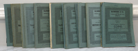 Glendining & Co [London], auction catalogues (22), 1945-65, mostly named, including Checkley, Abbott, Lingford,...