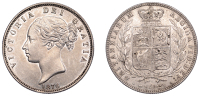 Victoria (1837-1901), Halfcrown, 1876 (ESC 2748; S 3889). Cleaned, otherwise good very fine	 £100-£120