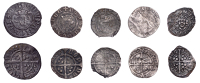 Edward II, Farthing, class 10-11, London, 0.30g/2h (Withers 30; N 1070; S 1474); together with other silver minors...