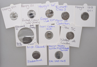 Henry II to Henry VIII, miscellaneous hammered silver coins (9), various denominations; together with an Iron Age...