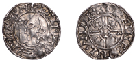 Cnut (1016-1035), Penny, Pointed Helmet type, London, Leofing, l·ifinc : on lvnde :·, 0.97g/6h (BEH 2619; SCBI...