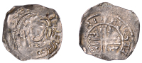 Stephen (1135-1154), Voided Cross and mullets type [BMC II], Norwich, Etstan (Eadstan), etsta [——] r :, 1.40g/6h...