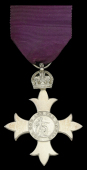 The Most Excellent Order of the British Empire, M.B.E., (Civil) Member’s 2nd type, breast badge, silver, hallmarks...