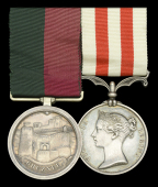 The important campaign pair awarded to Colonel N. C. McLeod, Bengal Engineers, one of the ‘explosion party’ at...