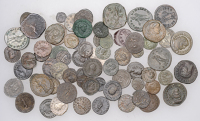 Constantius I (Caesar 293-305), Follis, Lugdunum, 296, laureate and cuirassed bust right, rev. Genius, wearing...