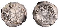Henry I (1100-1135), Penny, Quadrilateral on Cross Fleury type [BMC XV], probably London, Godric,...