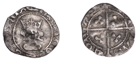 Richard III (1483-1485), Halfpenny, London, type 3, mm. boar’s head, 0.37g/4h (N 1688; S 2170). Better than fine,...