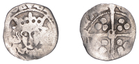 Richard III (1483-1485), Penny, Durham, mm. lis on obv. only, S on breast, reversed D in centre of rev., 0.52g/6h...