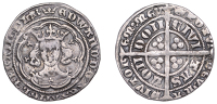 Edward III (1327-1377), Pre-Treaty period, Groat, series F, London, mm. crown, 4.58g/2h (N 1174; S 1569). Good fine,...