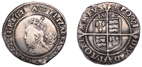 Elizabeth I (1558-1603), Third issue, Sixpence, 1567, mm. coronet, bust 4B, 2.88g/7h (N 1997; S 2562). Some light...
