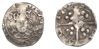 Richard III (1483-1485), Penny, York, Abp Rotherham, mm. boar’s head (?), t and upright key by neck, rev....