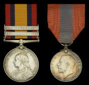 Pair: Sapper J. G. Wickham, Royal Engineers

Queen’s South Africa 1899-1902, 2 clasps, Relief of Kimberley,...