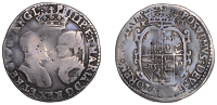 Philip and Mary (1554-1558), Shilling, undated, English titles and mark of value, 5.96g/9h (Shuttlewood 289, same...