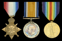 Three: Lieutenant J. F. Richards, 254th Tunnelling Company, Royal Engineers

1914-15 Star (2. Lieut: J. F....