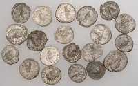 Postumus (259-268), Antoninianus, Lugdunum, 260-9, radiate, draped and cuirassed bust right, rev. Fides, draped,...