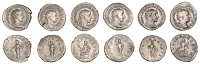 Gordian III (238-244), Antoninianus, 241-43, radiate, draped and cuirassed bust right, rev. Hercules, nude, standing...