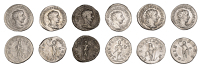 Gordian III (238-244), Antoninianus, Antioch, 242-44, radiate and cuirassed bust seen from behind, rev. Sol,...