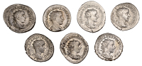Gordian III (238-244), Antoninianus, 243-44, radiate, draped and cuirassed bust right, rev. Fortuna, draped, seated...