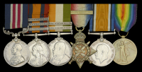 A fine Great War ‘Battle of the Somme’ M.M. group of six awarded to Sergeant W. Sanders, Royal Field...