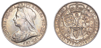 Victoria (1837-1901), Florin, 1893 (ESC 2972; S 3939). Toned, about extremely fine 	 £80-£100