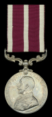 Army Meritorious Service Medal, G.V.R., 1st issue (Bndmstr. G. Walsh. R.W. Fus.) extremely fine and scarce to rank	...