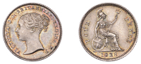 Victoria (1837-1901), Groat, 1838 (ESC 3321; S 3913). Prettily toned and lustrous, good extremely fine	 £100-£120