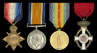 Four: Lieutenant C. W. Cassils, Royal Naval Volunteer Reserve, a Motor Launch skipper who was decorated by the Greek...