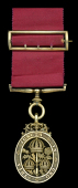 The Most Honourable Order of the Bath, C.B., (Civil) Companion’s breast badge, silver-gilt, hallmarks for London...
