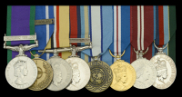 Eight: Corporal K. A. Roberts, Royal Welsh Regiment

General Service 1962-2007, 1 clasp, Northern Ireland...