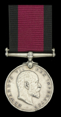 Natal 1906, no clasp (Dvr: J. Williams, Militia Trans. Service.) heavy edge bruising, nearly very fine	 £80-£100