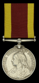 China 1900, no clasp (R. Crowle, Sto., H.M.S. Isis.) suspension claw re-pinned, nearly very fine	 £160-£200