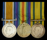 Three: Private W. F. G. Tennant, Denbighshire Yeomanry, later Royal Welsh Fusiliers

British War and Victory...