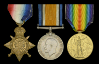 Three: Captain G. Olive, 24th (Denbighshire Yeomanry) Battalion, Royal Welsh Fusiliers and Welsh Horse Yeomanry,...