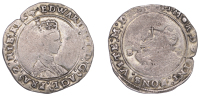 Edward VI (1547-1553), Second period, 6 oz. issue, Shilling, Tower I, mdl [1550], mm. swan (no. 1 on obv.), bust 5,...