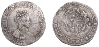Edward VI (1547-1553), Second period, 6 oz. issue, Shilling, Durham House, mm. bow [John Bowes], bust 2, wire-line...
