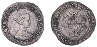 Edward VI (1547-1553), Third period, 3 oz. issue, Shilling, Tower II, mdli [1551], mm. lion, bust 6, 4.45g/3h (N...