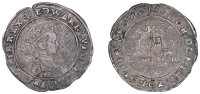 Edward VI (1547-1553), Third period, 3 oz. issue, Shilling, Southwark, mdl [1550], mm. lis on obv., y on rev., bust...