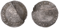Edward VI (1547-1553), Second period, 6 oz. issue, Shilling, Tower II, mdxlix [1549], mm. grapple, bust 3, 4.46g/10h...