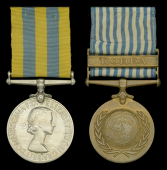 Pair: Private F. Townend, Army Catering Corps

Korea 1950-53, 1st issue (22267261 Pte. F. Townend. A.C.C.); U.N....