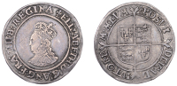 Elizabeth I (1558-1603), First issue, Shilling, mm. lis, beaded inner circles, bust 2B, reads regina, 6.05g/9h (BCW...