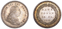 George III (1760-1820), Bank of England, Eighteen Pence, 1811 (ESC 2112; S 3771). Prettily toned, extremely fine	...