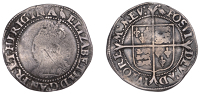 Elizabeth I (1558-1603), Second issue, Shilling, mm. martlet, bust 3C, three pearls missing from right-side arch,...