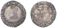 Elizabeth I (1558-1603), Sixth issue, Shilling, mm. tun on obv., tun over hand on rev., bust 6B, 6.23g/10h (BCW...