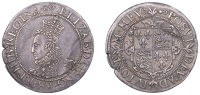 Elizabeth I (1558-1603), Sixth issue, Pattern Shilling, in silver, mm. key, ornate crowned bust P4 left, elizab d g...