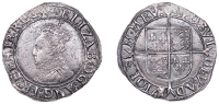 Elizabeth I (1558-1603), Sixth issue, Shilling, mm. anchor (flukes curved), bust 6B, 6.24g/12h (BCW AN-2A/AN-b1; N...