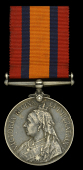 Queen’s South Africa 1899-1902, no clasp (Tpr. C. Fernandes, Beddy’s Scouts.) polished, otherwise nearly very...